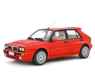 Lancia Delta HF Integrale Evo II 1992-94 Rosso Monza Laudoracing 1:18 Resinemodell (Türen, Motorhaube... nicht zu öffnen!)